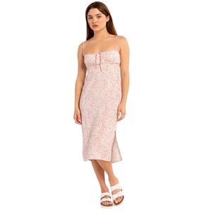NEW RSQ Tilly’s Women’s Emma and pink midi dress - large